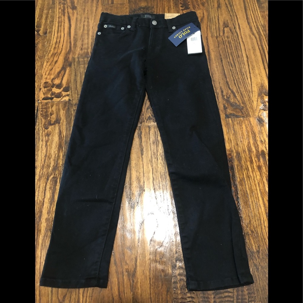 NWT Ralph Lauren Black Jeans Sz. 7